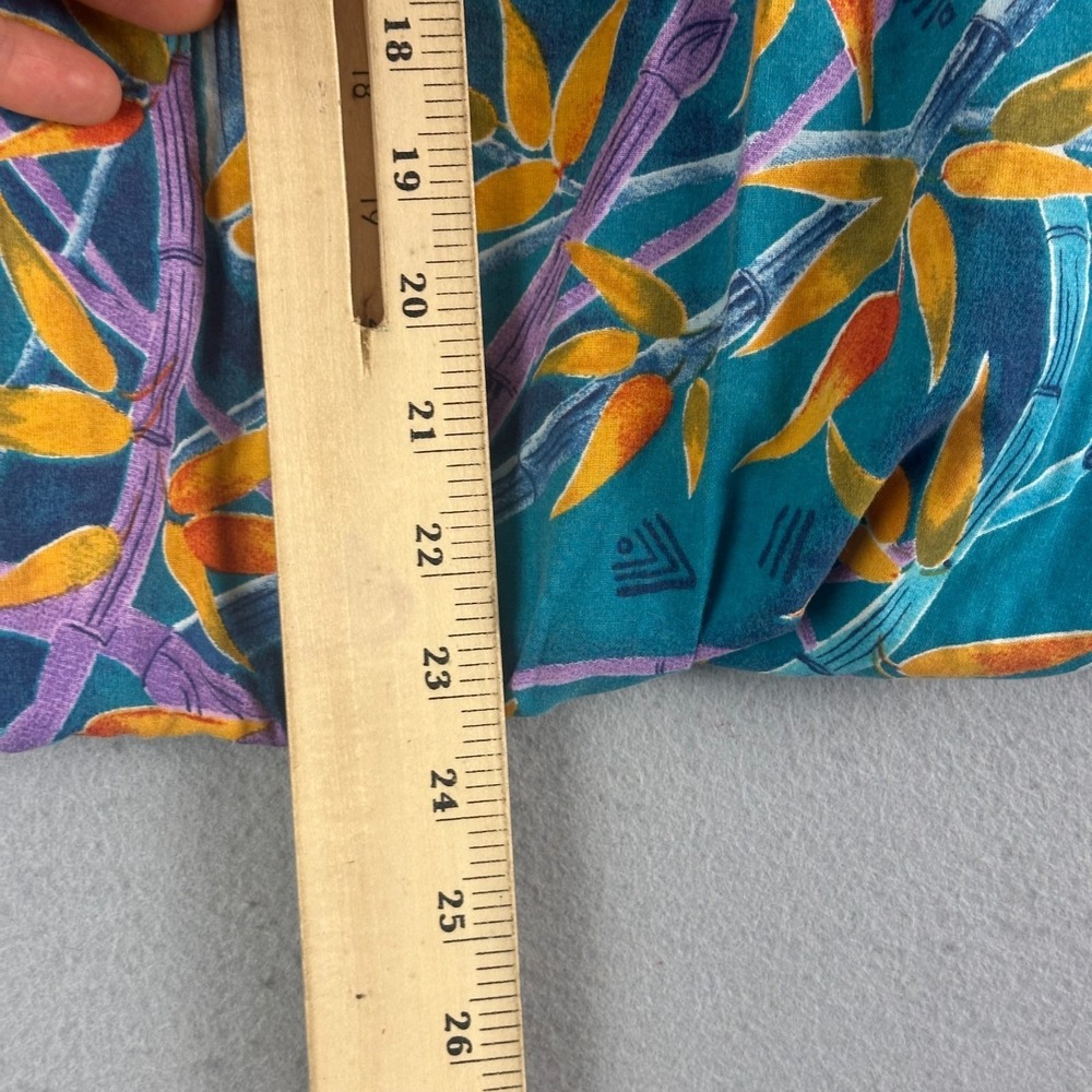 Vintage WINLAR Floral Kaftan Dress 3X Bird of paradise resort colorful MuuMuu - Picture 14 of 15